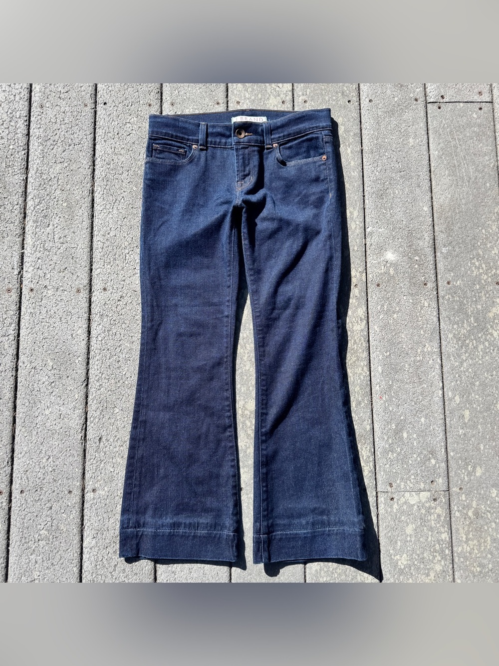 J Brand Dark-wash “Lovestory” Flare Jeans